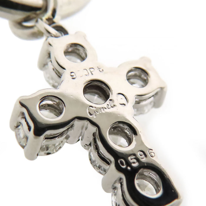 Gimel 
Cross Motif Earrings