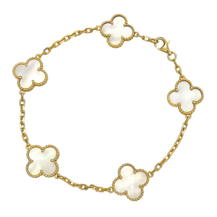 Van Cleef & Arpels Vintage Alhambra Bracelet 5 Motifs