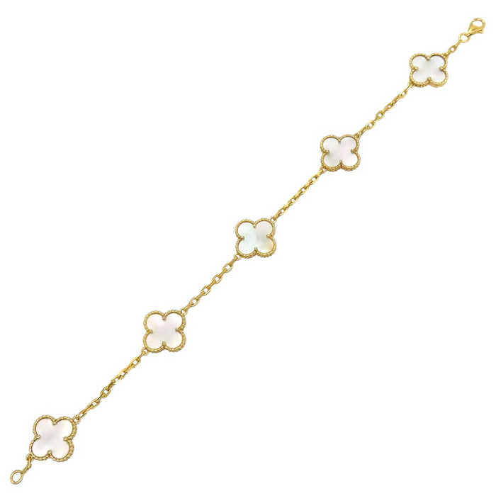 Van Cleef & Arpels Vintage Alhambra Bracelet 5 Motifs