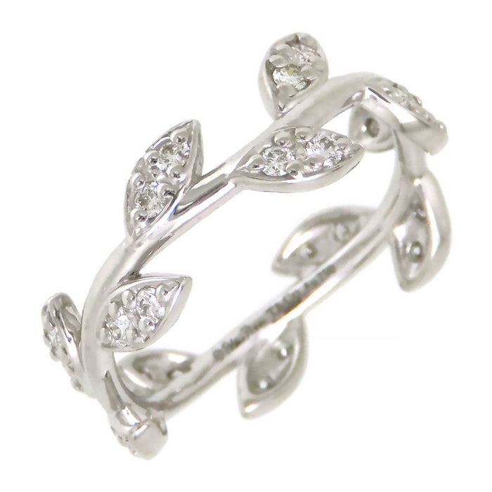 TIFFANY&Co. 
オリーブリーフ ダイヤモンド リング