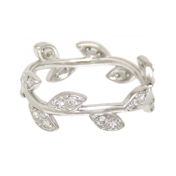 TIFFANY&Co. 
オリーブリーフ ダイヤモンド リング