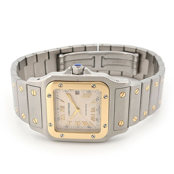 CARTIER 
サントス ガルベ LM 
箱ギャラ付