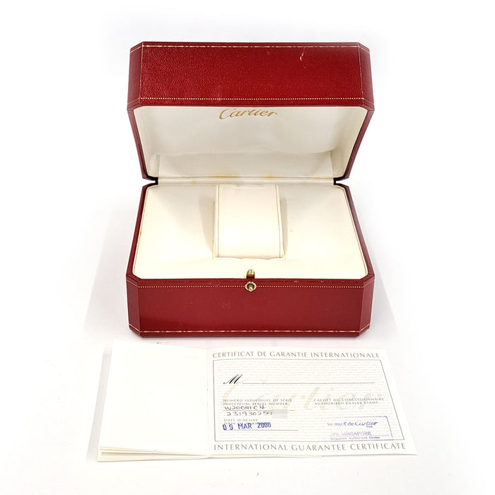 CARTIER 
サントス ガルベ LM 
箱ギャラ付