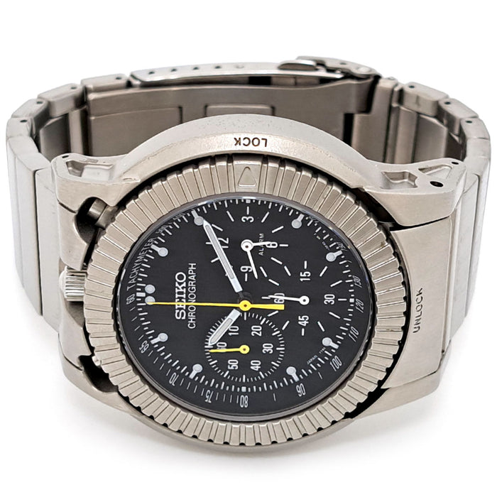 SEIKO 
Prospex Design de Takuya Yura Célébration du 40e anniversaire de la naissance du chronographe national