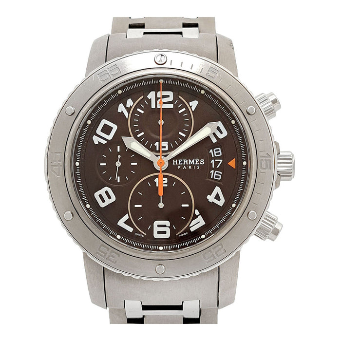 HERMES
Clipper Chronograph
With Guarantee Card