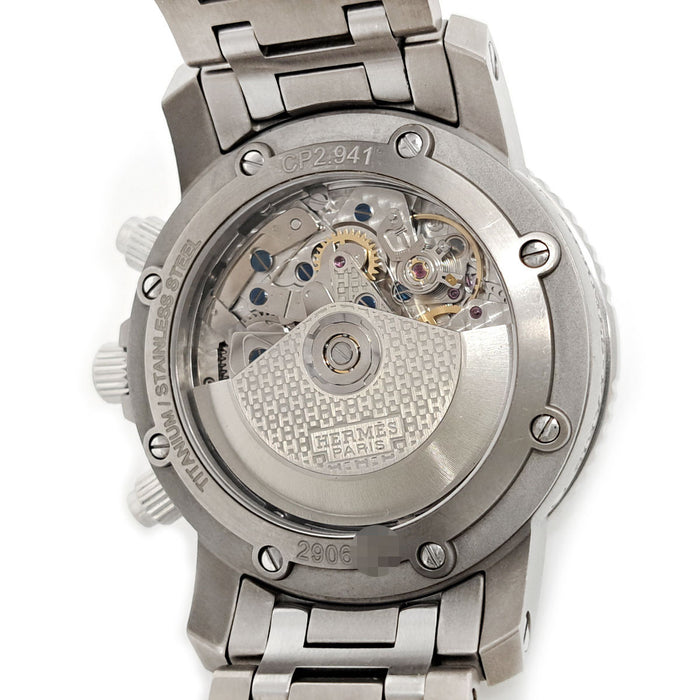 HERMES
Clipper Chronograph
With Guarantee Card