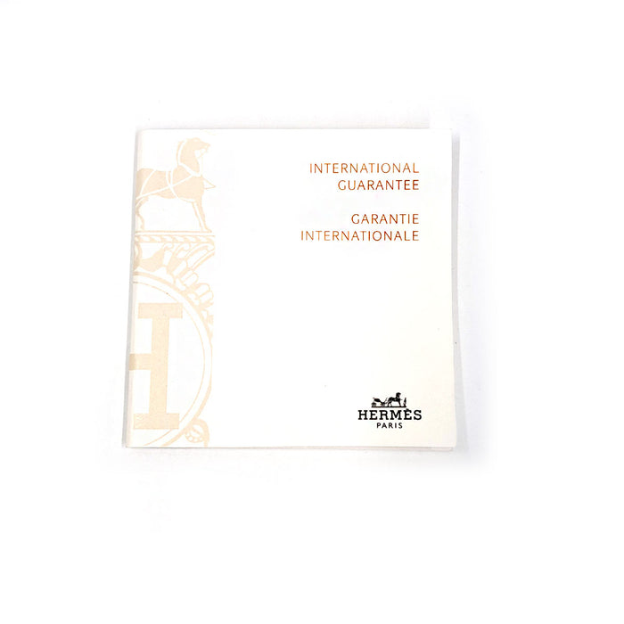 HERMES
Clipper Chronograph
With Guarantee Card