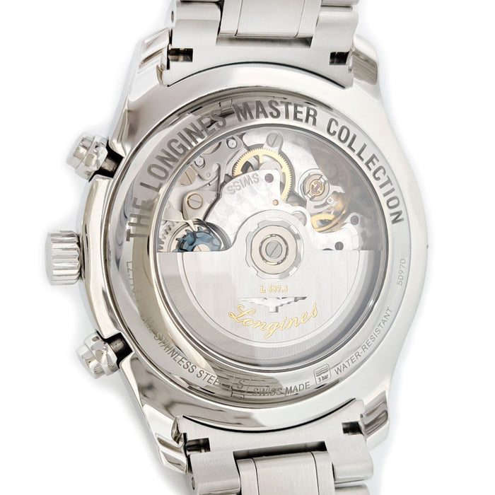 LONGINES 
マスターコレクション ムーンフェイズ クロノグラフ