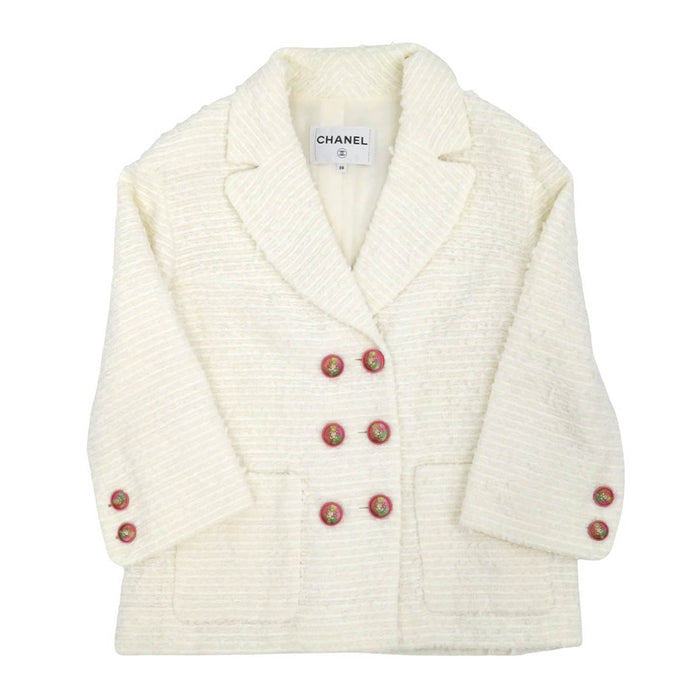 香奈儿
COCO CC 可可按钮 狮子 七分袖
可可标志 双排扣 花呢 夹克