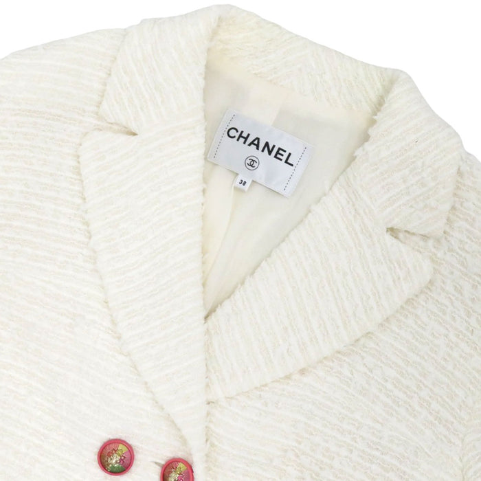 香奈儿
COCO CC 可可按钮 狮子 七分袖
可可标志 双排扣 花呢 夹克