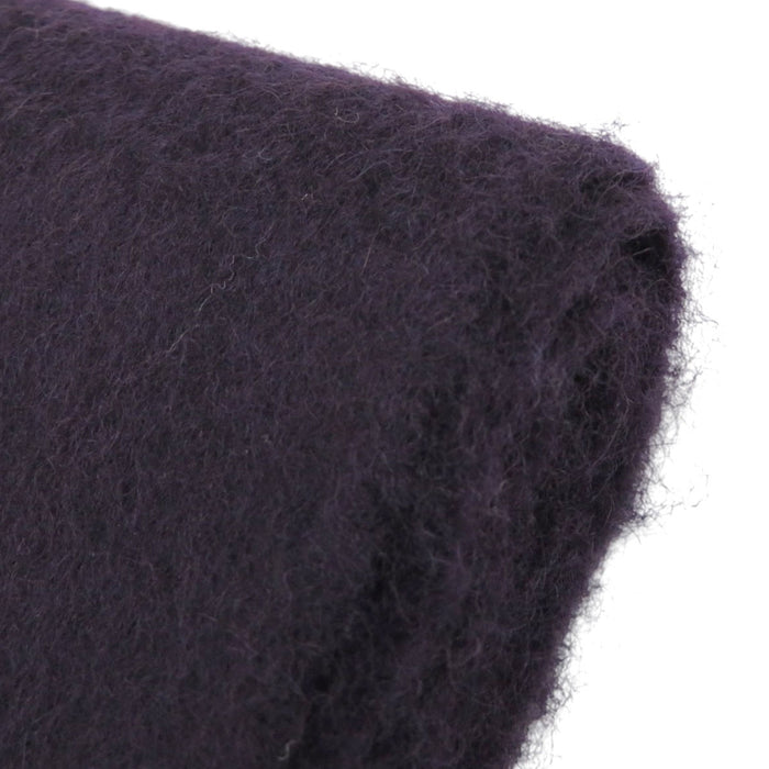 HERMES 
フリンジ 
ロゴ エンブロイダリー カシミヤ マフラー