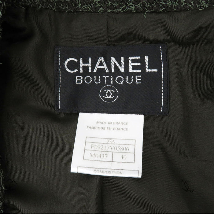 CHANEL 
97A ヴィンテージ COCO CC ココボタン 
ココマーク ツイード ジャケット