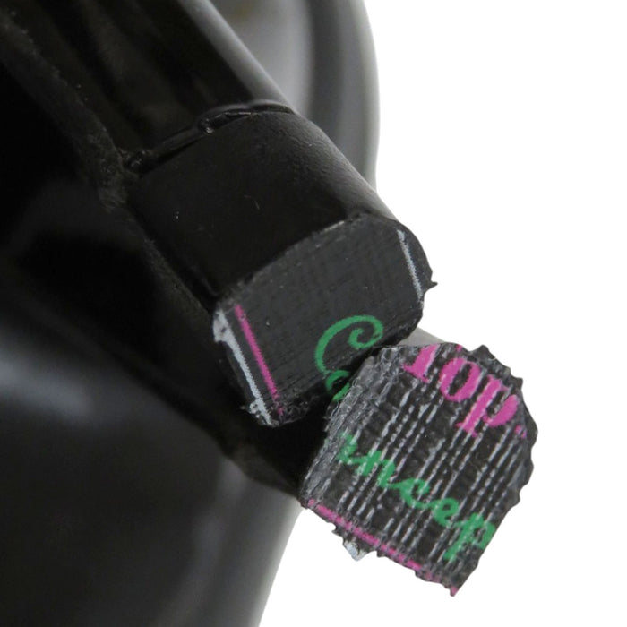 CHANEL
COCO CC logo nastro catena pelle verniciata fibbia colore argento
tacchi alti pumps con marchio Coco