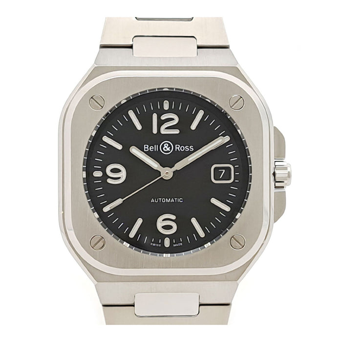 Bell＆Ross 
BR05 ブラックスティール 
箱ギャラ付