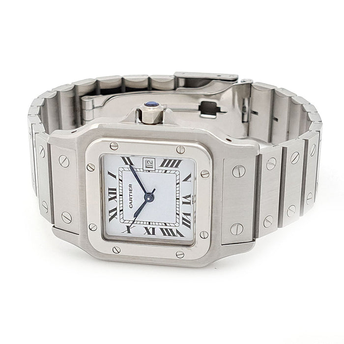 CARTIER 
サントス ガルベ LM Overhauled by Cartier 
メーカーOH済