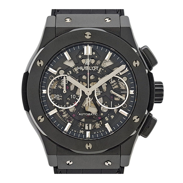 HUBLOT 
アエロフュージョン クロノグラフ ブラックマジック 
箱ギャラ付