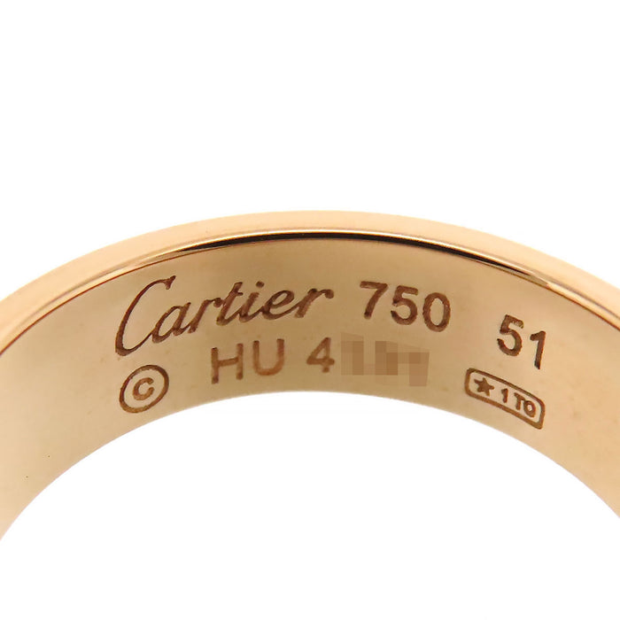 CARTIER 
Bague Love