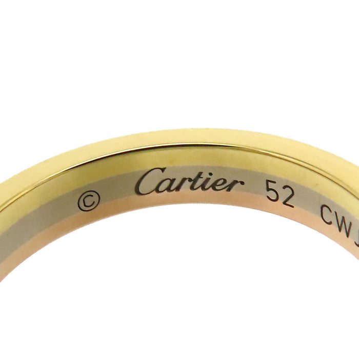 CARTIER 
スリーゴールド ウェディング リング