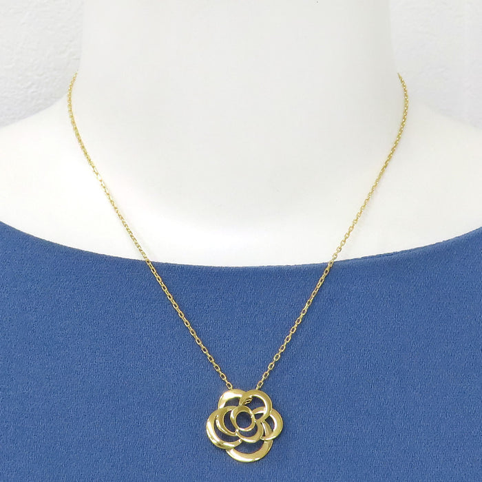CHANEL 
カメリア ネックレス