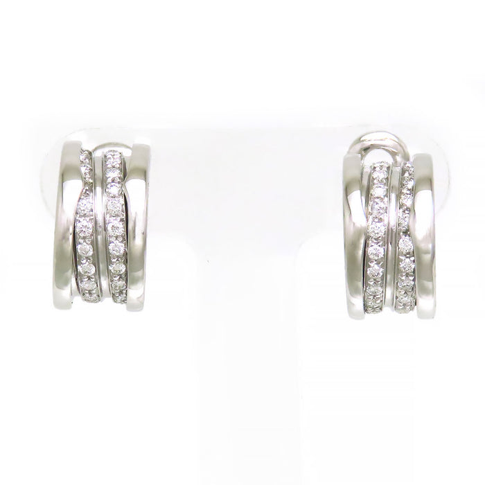 BVLGARI 
ビーゼロワン フープ ピアス ダイヤモンド