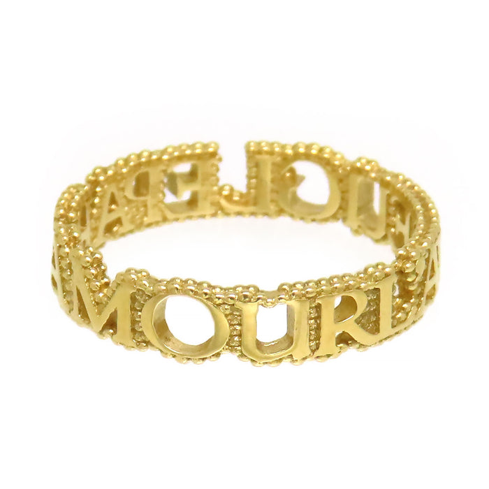 GUCCI 
Anello Lovegl Pal Amour Amore