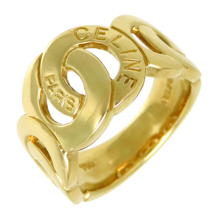 CELINE 
ロゴ サークル リング