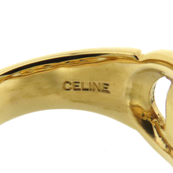 CELINE 
ロゴ サークル リング