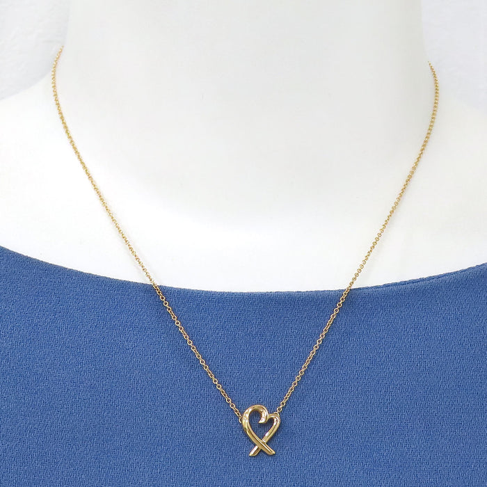 TIFFANY&Co. 
Loving Heart Necklace Mini