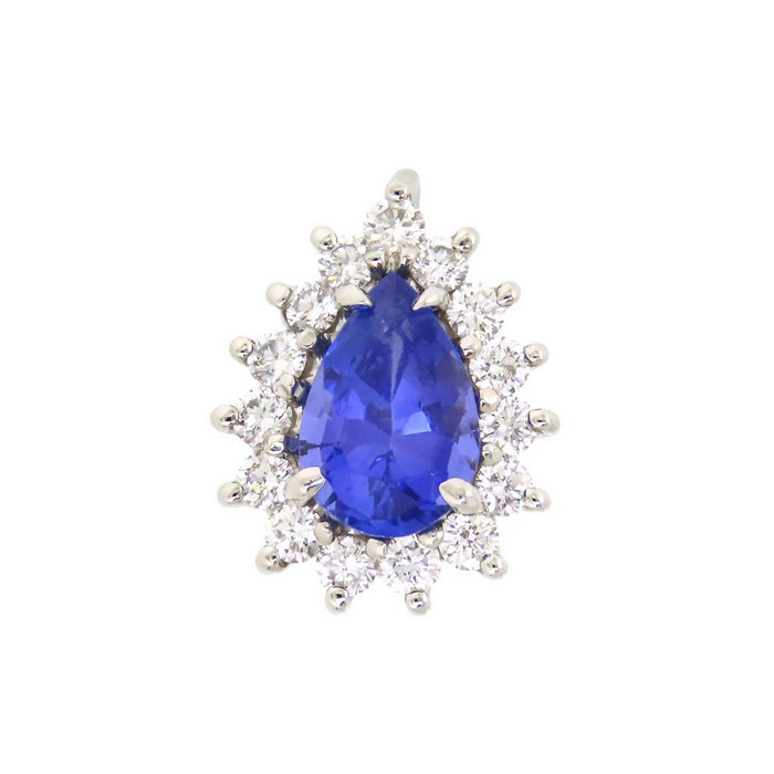 TIFFANY&Co. 
Tanzanite Diamond Pendant Top