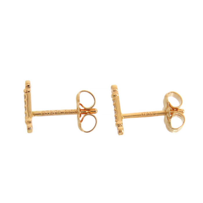 TIFFANY&Co. 
Fleur de Lis Stem Earrings