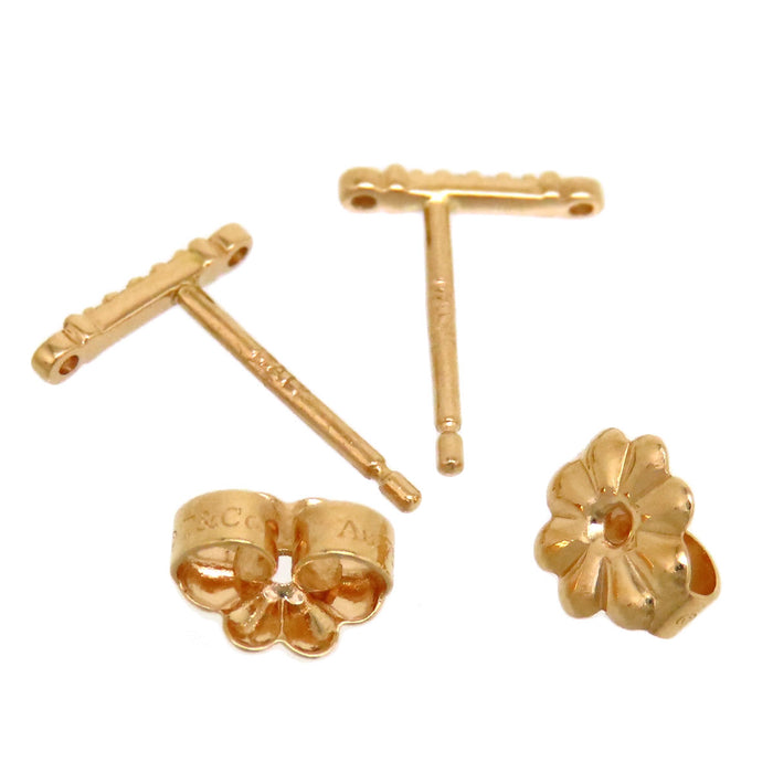 TIFFANY&Co. 
Fleur de Lis Stem Earrings