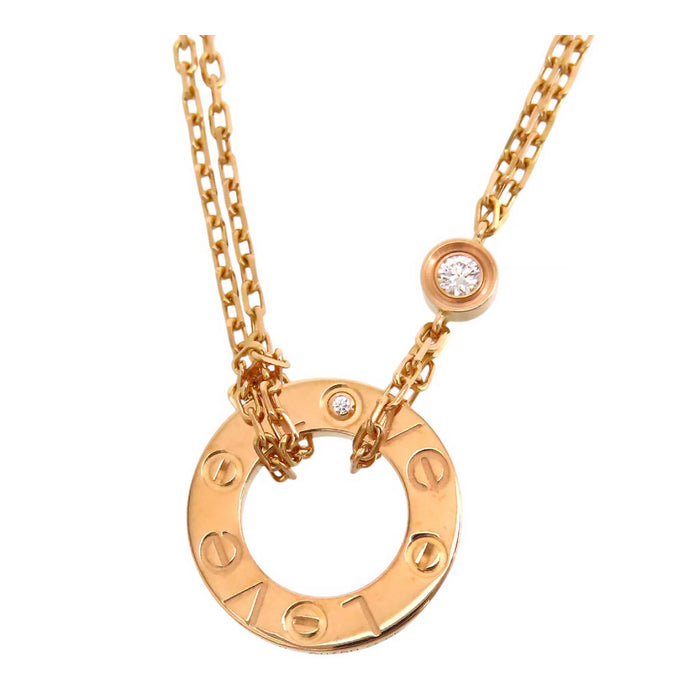 CARTIER 
ラブ サークル ネックレス