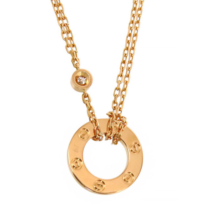 CARTIER 
ラブ サークル ネックレス