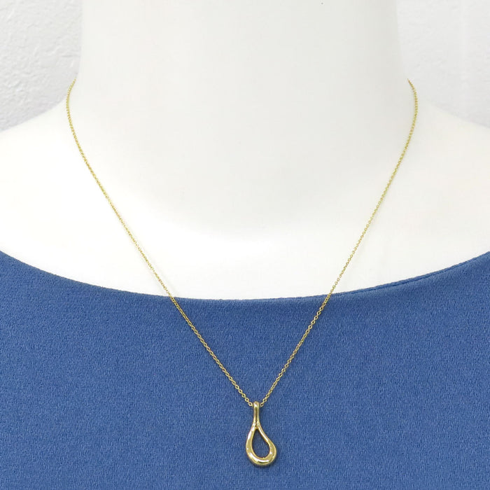 TIFFANY&Co. 
オープン ティアドロップ ネックレス
