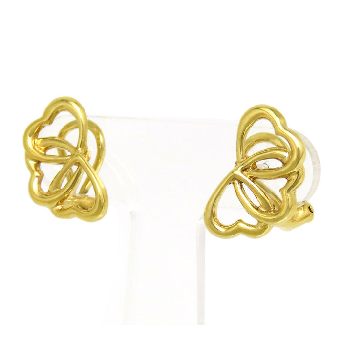 TIFFANY&Co. 
Triple Heart Earrings