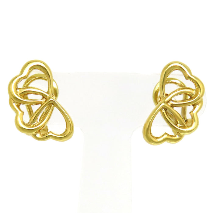 TIFFANY&Co. 
Triple Heart Earrings