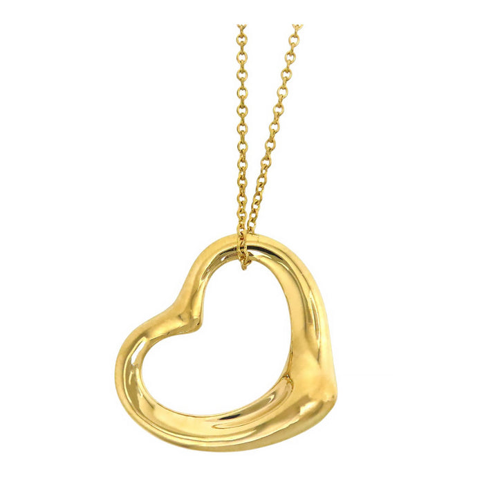 TIFFANY&Co. 
Open Heart Necklace