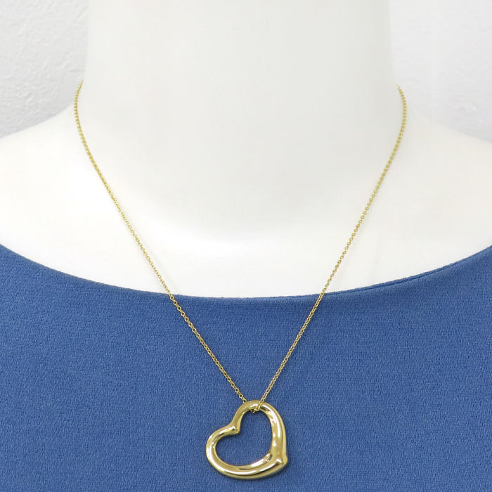 TIFFANY&Co. 
Open Heart Necklace