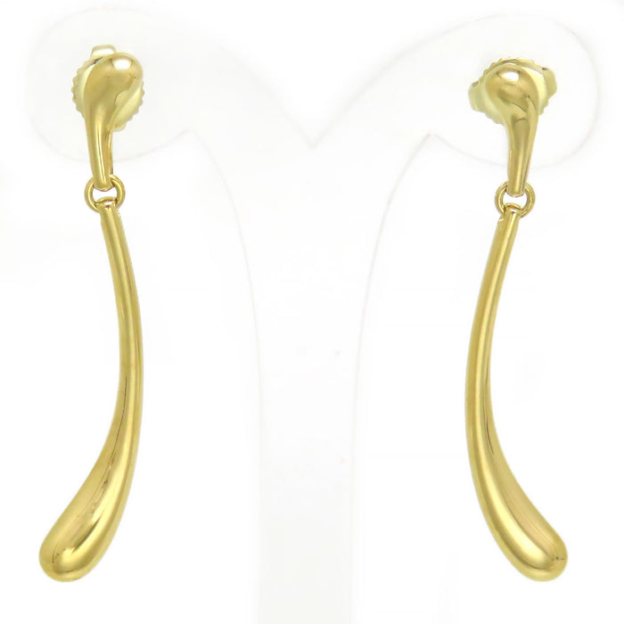 TIFFANY&Co. 
Elongated Teardrop Earrings