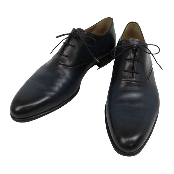 Berluti Plain Toe Gaspard Galet Draped Patina Leather Shoes