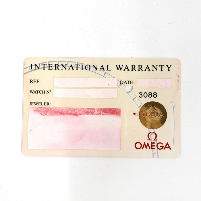 OMEGA 
Speedmaster 1ST Replica 
With Guarantee Card