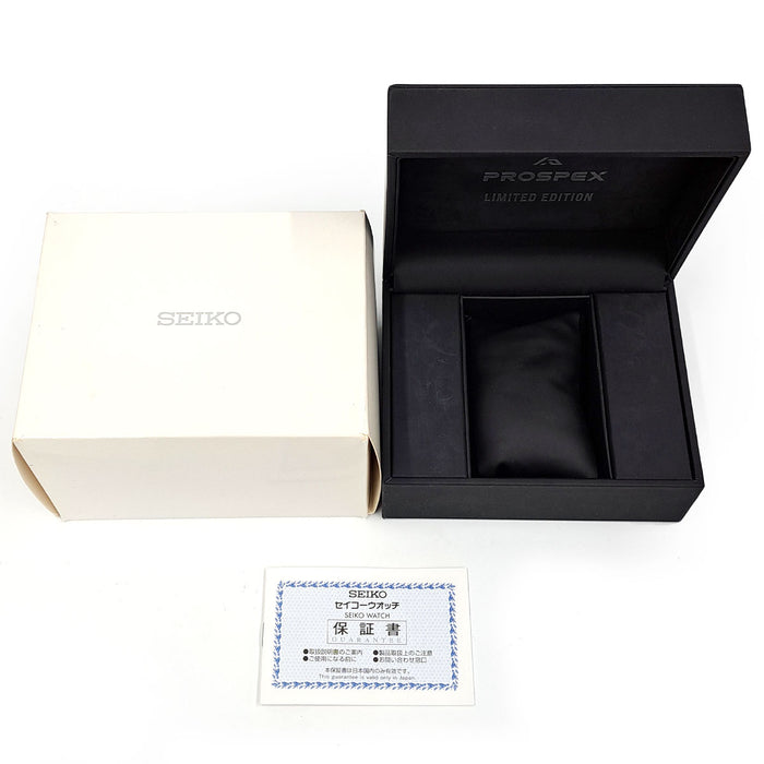 SEIKO 
プロスペックス スピードタイマー クロノグラフ 40周年記念 
箱ギャラ付