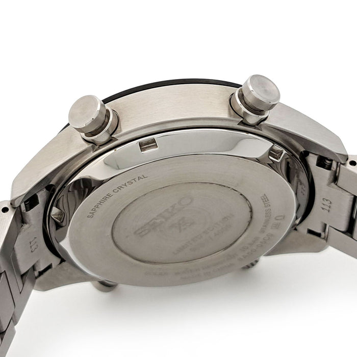 SEIKO 
プロスペックス スピードタイマー クロノグラフ 40周年記念 
箱ギャラ付