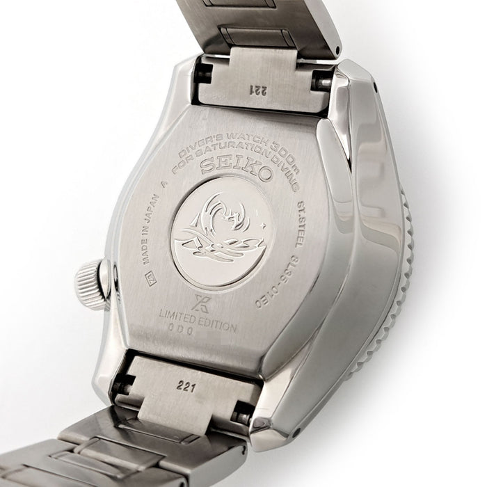 SEIKO 
Prospex Marine Master Seiko 140th Anniversary Limited Edition Model 
With Box and Warranty Card