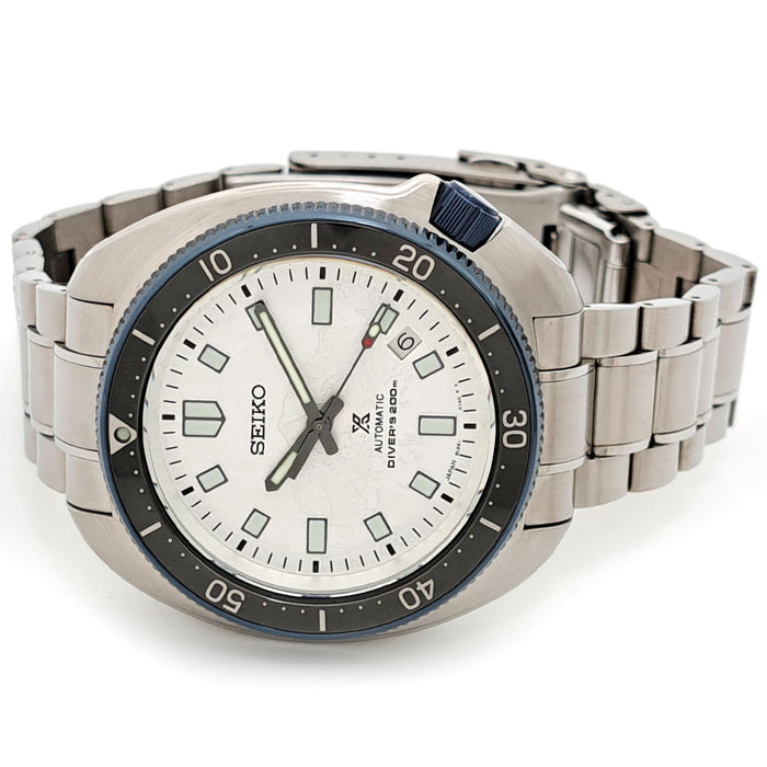 SEIKO 
Prospex 1970 Mechanical Naoki Uemura Limited Mont Blanc Dial 
With box and warranty card