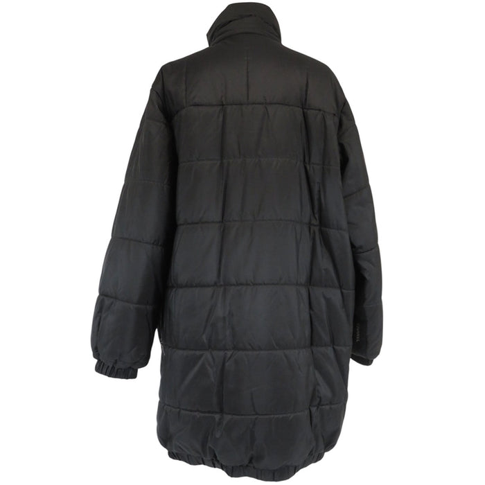 CHANEL 
COCO CC Coco Button Logo Sideline Logo Tape High Neck 
Coco Mark Vintage Silk Down Coat