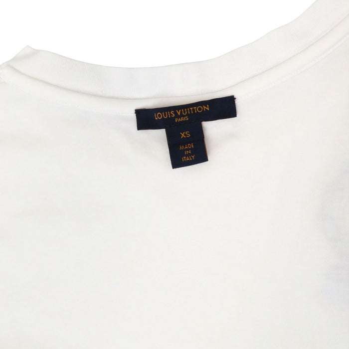 LOUIS VUITTON 
LV cotton 
embroidery patch T-shirt