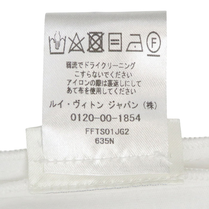 LOUIS VUITTON 
LV cotton 
embroidery patch T-shirt