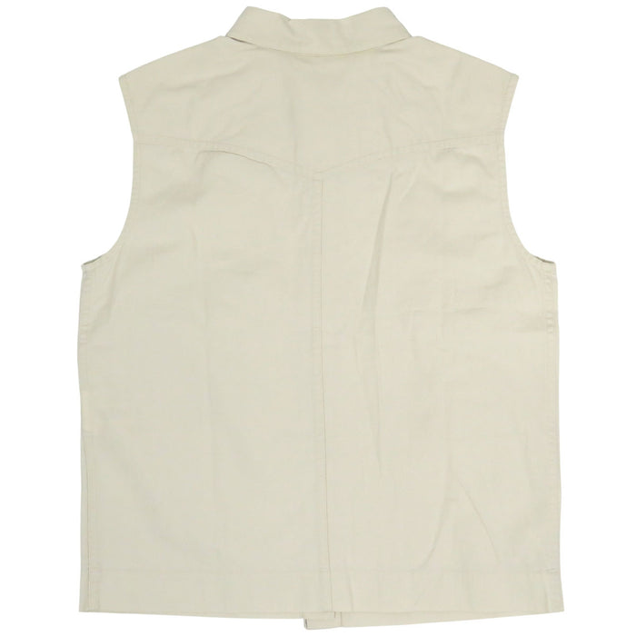 CHANEL 
COCO CC Coco Button 
Coco Mark Vintage Cotton Gilet