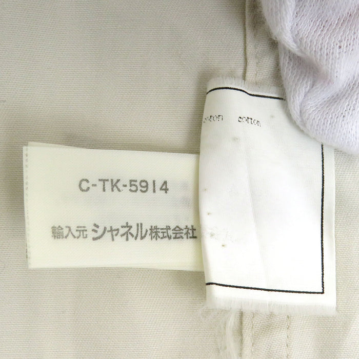 CHANEL 
COCO CC Coco Button 
Coco Mark Vintage Cotton Gilet